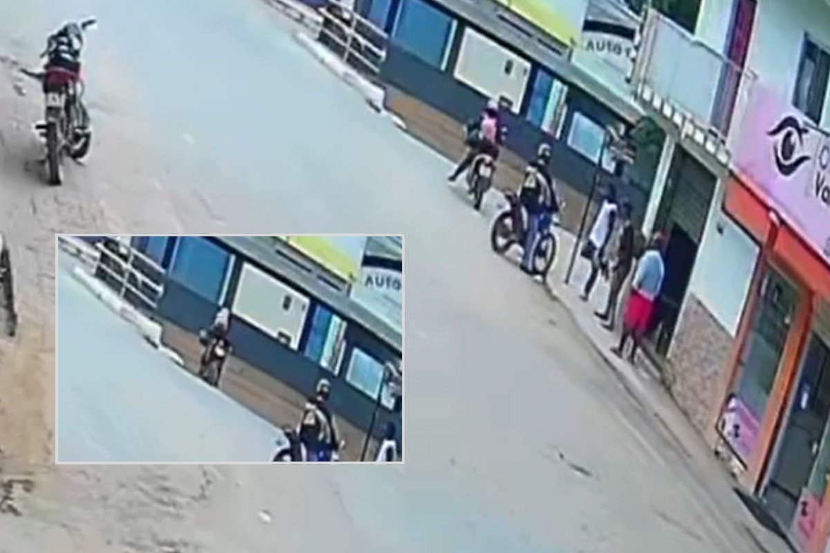 Motociclista perde controle, cai em ribeirão e é socorrida no Centro de Varre-Sai